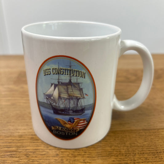 Old Ironsides USS Constitution Ship Mug souvenir made by Gallery Concepts