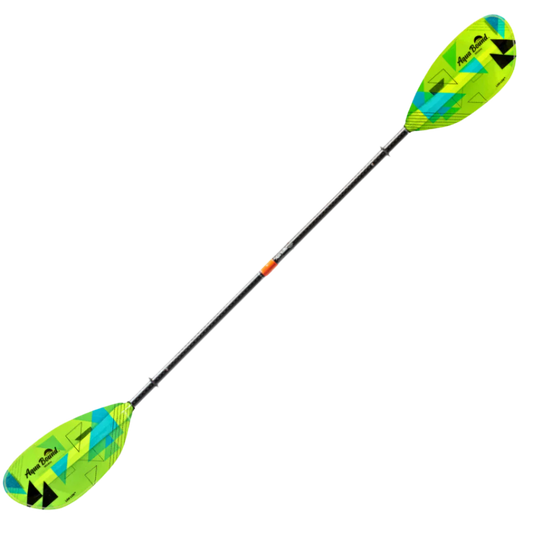 Whiskey Fiberglass and Carbon 2-Piece Straight Shaft Kayak Paddle | Cosmetic Blemish