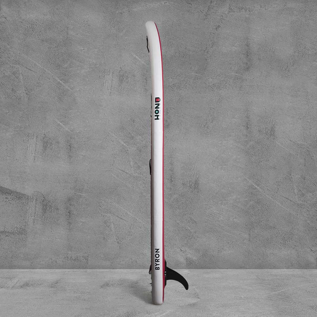 Honu Byron 9'8 inflatable SUP side profile view