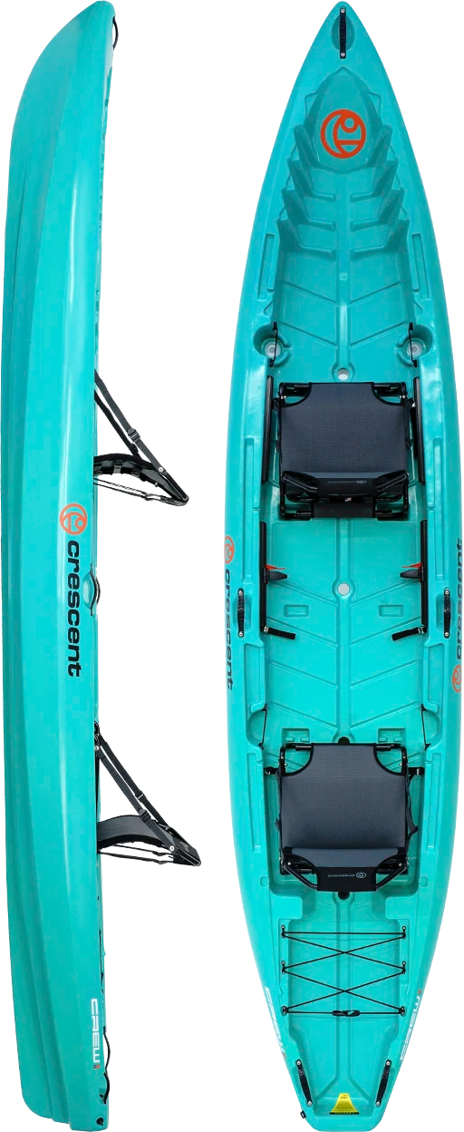 Crescent Crew 2+1 Tandem Kayak Emerald Coast