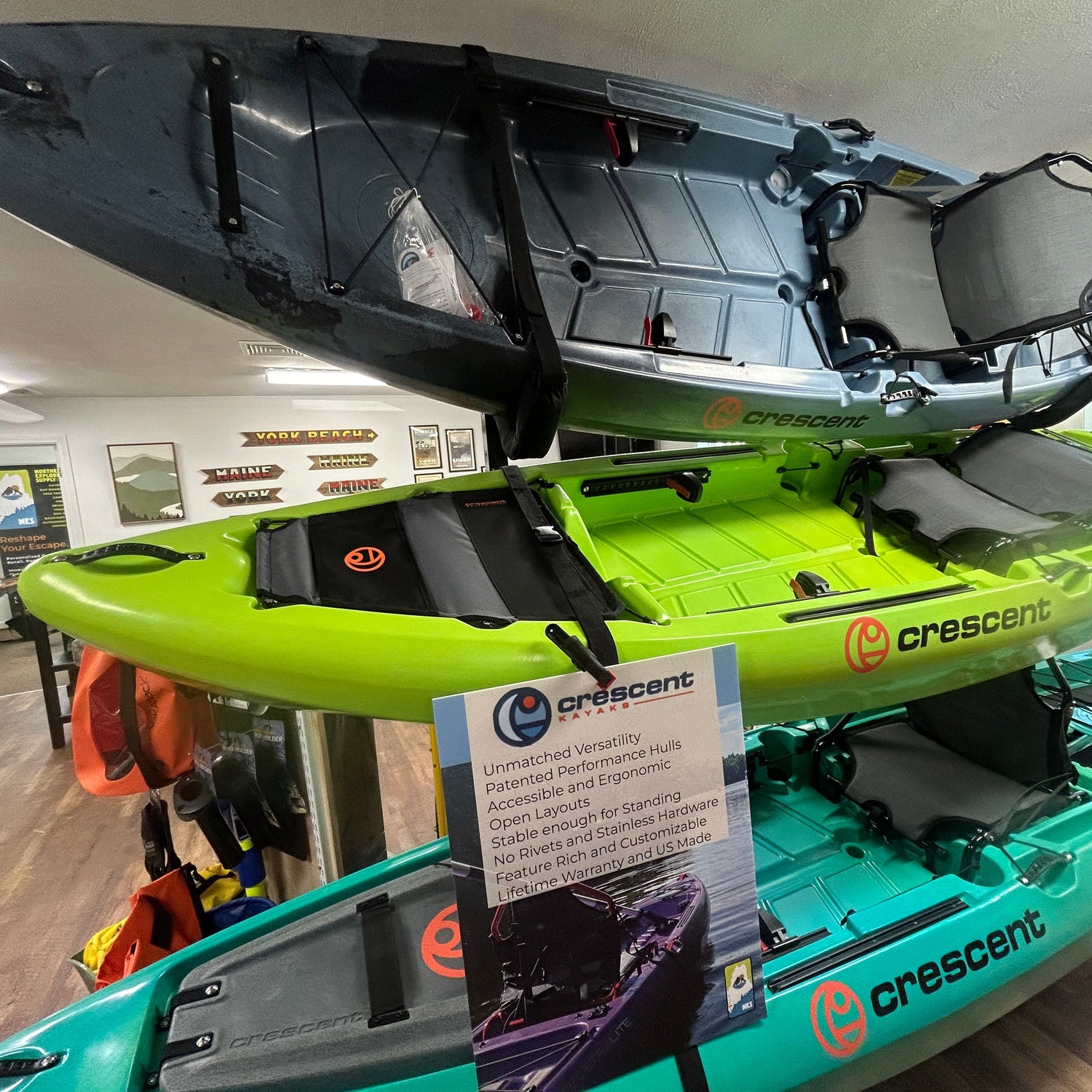 Crescent Kayak Dealer New England