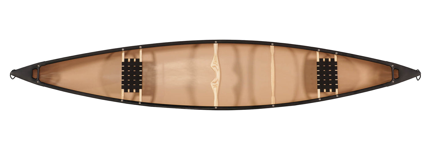 Esquif Huron 17' T-Formex Lite Tandem Canoe, Mango | Demo Model