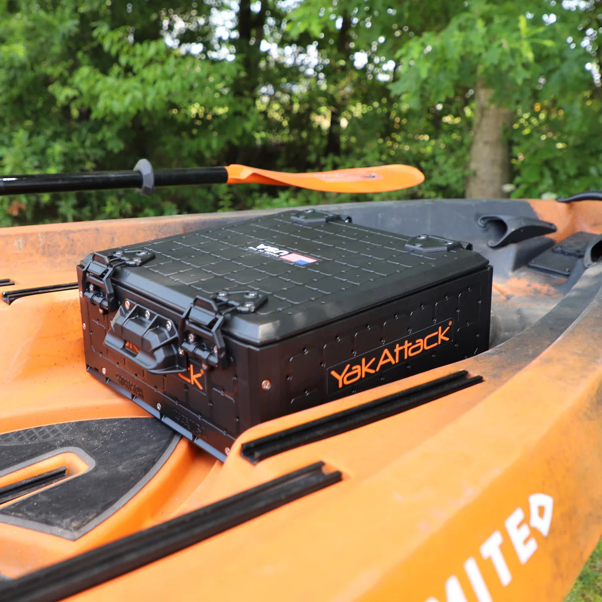 YakAttack ShortStak SOLO Storage Box 13" x 13", Black