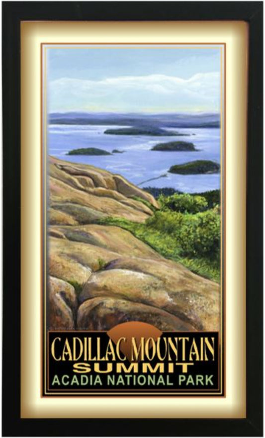 Gallery Concepts Cadillac Mountain framed print 6 x 10