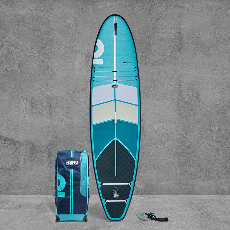 NEW Honu Byron 10'6 Inflatable Paddleboard, Crystal Clear Blue