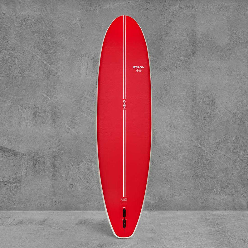 Honu Byron 10'6 Inflatable Paddleboard Red Coral Color