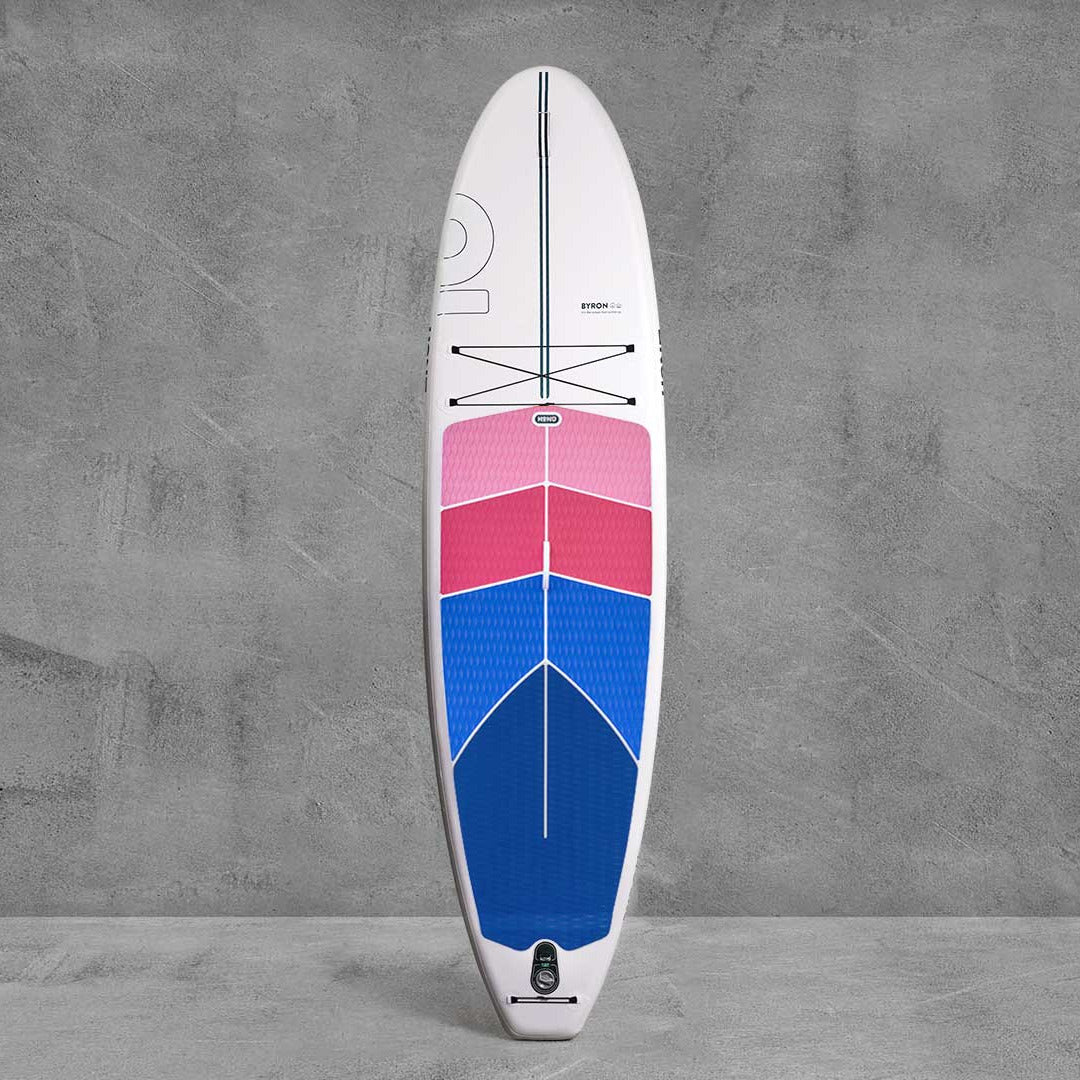 Honu Byron 10' 6" Inflatable Stand-up paddle board, bright coral color