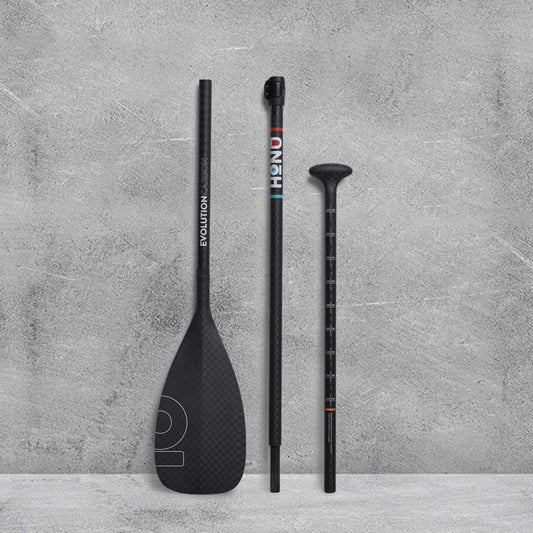 HONU Evolution Carbon SUP Paddle Large Blade full view