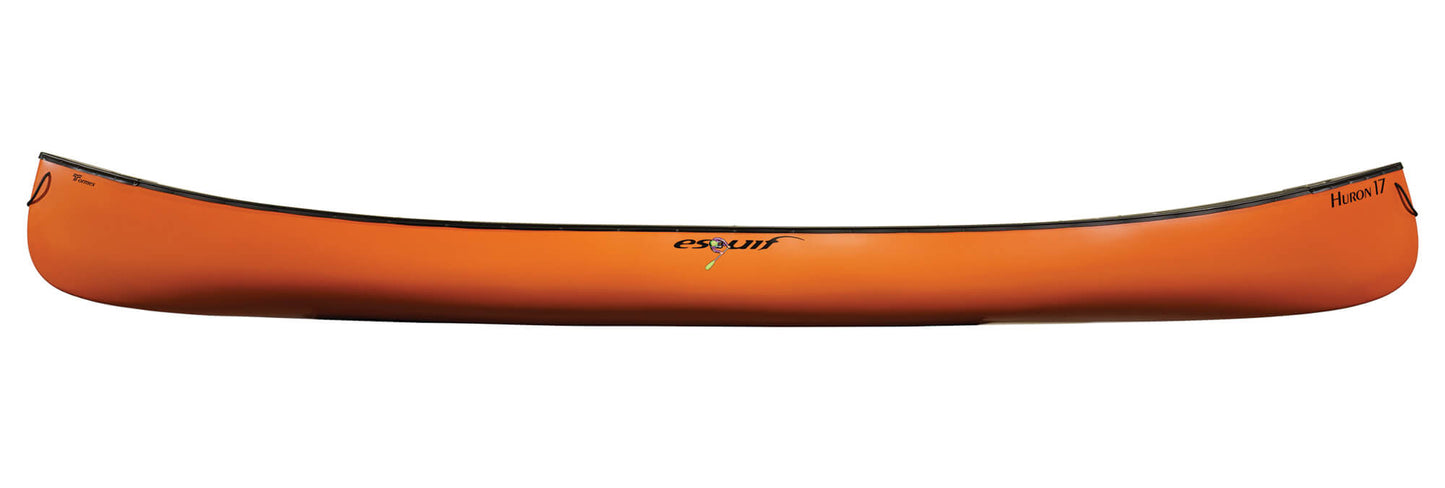 Esquif Huron 17' T-Formex Lite Tandem Canoe, Mango | Demo Model