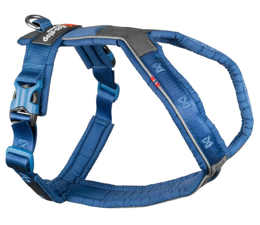 Line Harness by Nonstop Dogwear for Dogs, Blue color