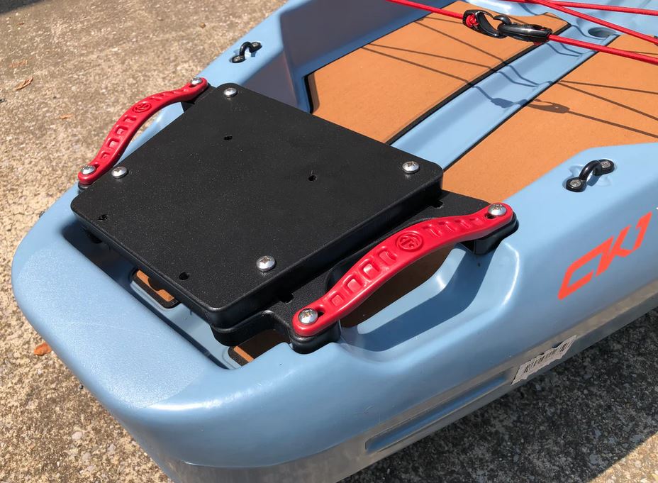 YakGadget Mounting Plate for adding a Motor to Crescent Kayaks 