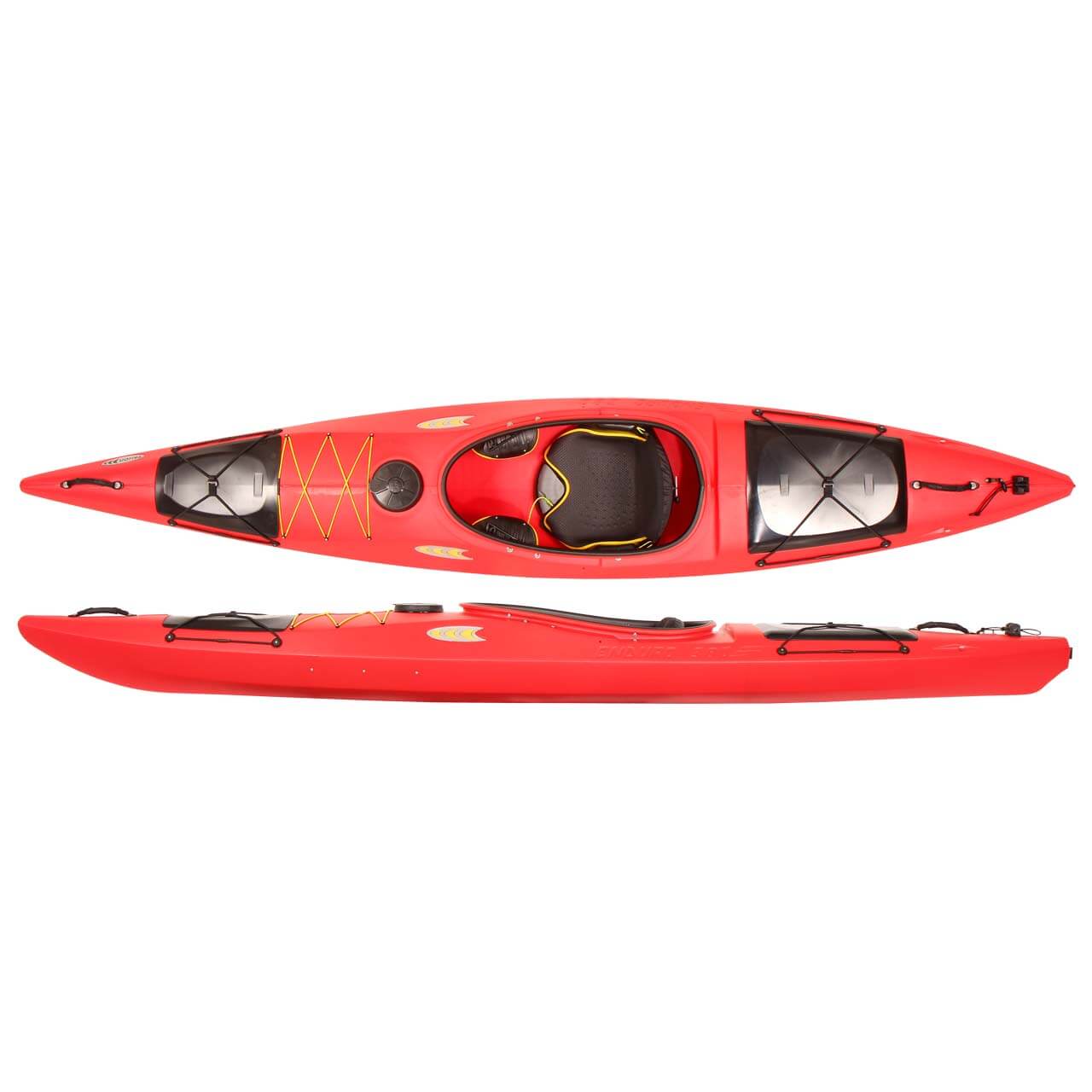 Prijon Enduro 380 kayak, red color