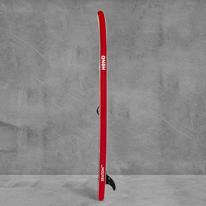 Honu Seaton Paddleboard (iSUP) Red Coral Side View