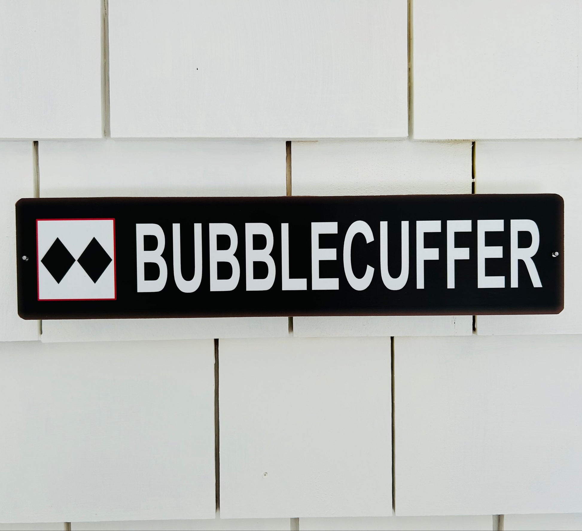 Sugarloaf Bubblecuffer Ski Trail Sign for Wall Decor (Souvenir)