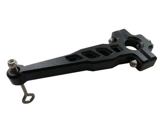QuickMount Control Arm to Steer and Electric Motor with a Pole or Tiller. Made by YakGadget.